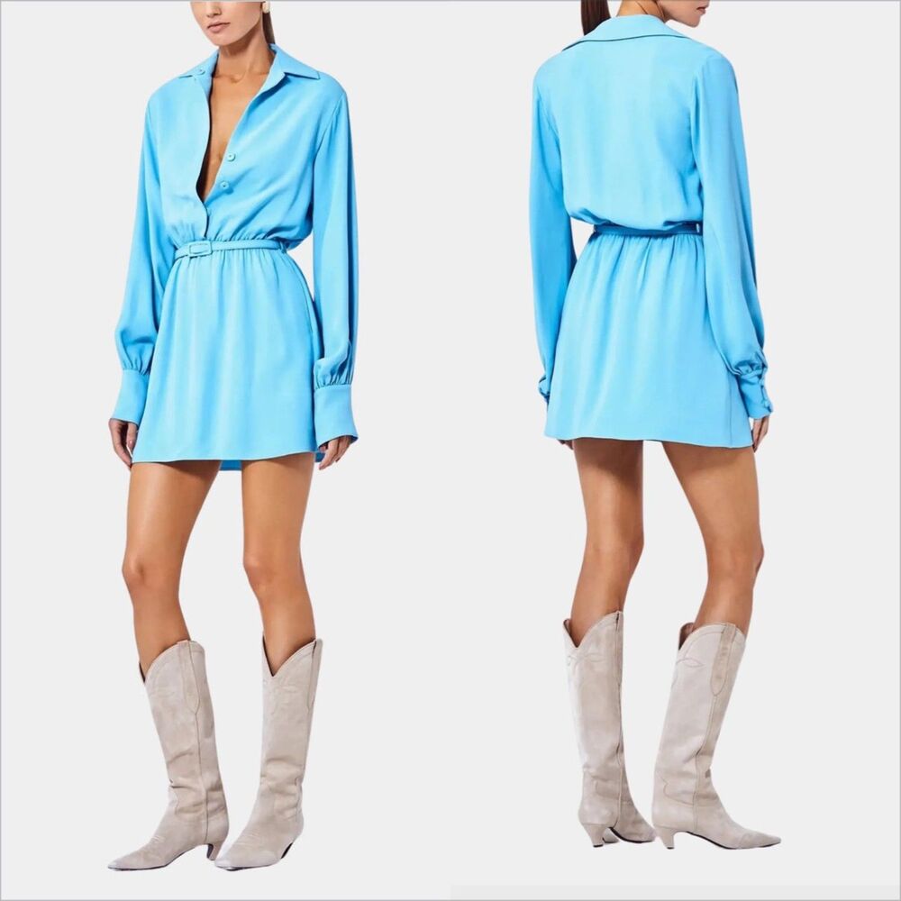 Alexis Blue Mini Dress
